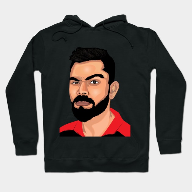 Virat kohli Hoodie by Designbyps